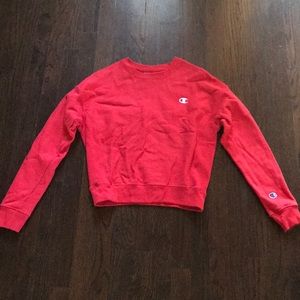 red champion sweatshirt